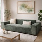 КОМО софа во штоф/микрофибер