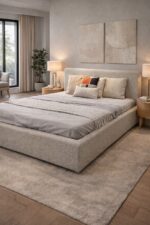 Кревет EMA во букле, 160 * 200 Експонат